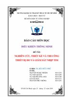 ỨNG DỤNG IOT VÀO THIẾT BỊ ĐO VÀ GIÁM SÁT NHỊP TIM