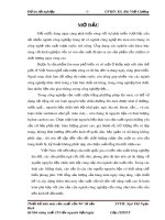 Đồ án tốt nghiệp: Thiết kế nhà máy sản xuất cồn 96o từ sắn lát khô năng suất 135 tấn nguyên liệu/ngày