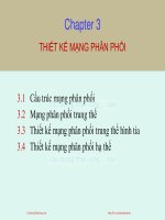 Bài giảng Thiết kế đường dây và trạm biến áp: Chapter 3 - TS. Nguyễn Nhật Nam, TS. Huỳnh Quốc Việt