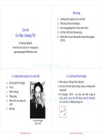 Bài giảng Vật lý 2: Cơ sở cơ học lượng tử - Lê Quang Nguyên