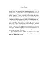 Tóm tắt Luận văn Thạc sĩ Ngân hàng: Nâng cao chất lượng thẩm định tài chính dự án trong hoạt động cho vay của Ngân hàng TMCP Ngoại thương Việt Nam