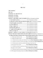 Tóm tắt Luận văn Thạc sĩ Kế toán: Hoàn thiện kế toán chi phí sản xuất và tính giá thành sản phẩm tại Công ty TNHH chế biến thực phẩm Đông Đô