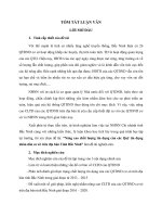 Tóm tắt Luận văn Thạc sĩ Ngân hàng: Nâng cao chất lượng tín dụng của các Quỹ tín dụng nhân dân cơ sở trên địa bàn Tỉnh Bắc Ninh