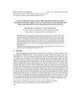 Sử dụng phương pháp dạy học theo hợp đồng trong dạy học Hóa học nhằm phát triển năng lực giải quyết vấn đề cho học sinh trung học phổ thông nước Cộng hòa Dân chủ Nhân dân Lào