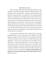 Tóm tắt Luận văn Thạc sĩ Ngân hàng: Nâng cao chất lượng dịch vụ tín dụng bán lẻ tại Sở giao dịch Ngân hàng TMCP Ngoại Thương Việt Nam