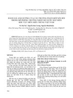 Đánh giá ảnh hưởng của các phương pháp khép kín rối trong mô phỏng trường nhiệt độ nước mặt biển khu vực biển miền Trung Việt Nam