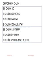 Bài giảng Giải tích hàm nhiều biến: Chương 5 - Nguyễn Thị Xuân Anh