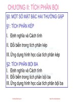 Bài giảng Giải tích hàm nhiều biến: Chương 2 - Nguyễn Thị Xuân Anh