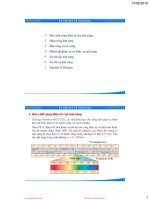 Bài giảng Vật lý 1: Lý thuyết về ánh sáng - TS. Nguyễn Kim Quang