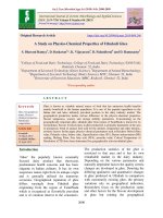 A study on physico-chemical properties of Uthukuli Ghee