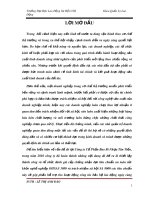 Đề tài báo cáo môn Thị trường lao động: Thực trạng và giải pháp khi áp dụng SA 8000 tại Công ty cổ phần bao bì nhựa Tân Tiến