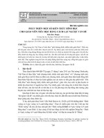 Phát triển một số kiến thức hình học cho giáo viên tiểu học bằng cách lật ngược vấn đề