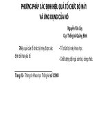 Phương pháp xác định hiệu quả tổ chức bộ máy và ứng dụng của nó