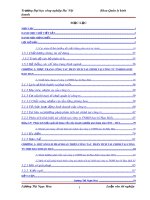 Luận văn tốt nghiệp: Giải pháp hoàn thiện công tác phân tích tài chính tại công ty TNHH bao bì Hạo Hãn