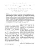 Astudy on the acrylamide content analysis in the heat treated-mooncake by HPLC