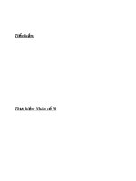 Tiểu luận: Chức năng hoạch định trong quản trị