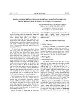 Khảo sát đột biến Gien PBP2B liên quan đến tính kháng thuốc kháng sinh ở Streptococcus pneumoniae