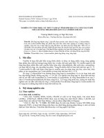 Nghiên cứu tổng hợp, cấu trúc và hoạt tính sinh học của 2 dẫn xuất mới chứa dị vòng thiazolidin-4 on của 2-nitrovanillin