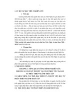 Tóm tắt Luận văn Thạc sĩ Kế toán: Đầu tư phát triển ngành thủy sản trên địa bàn Tỉnh Nghệ An giai đoạn 2006 – 2020