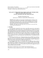 Tạo lập các tình huống hoạt động ngôn ngữ cho học sinh trong dạy học môn Toán lớp 11 ở nước Cộng hòa Dân chủ Nhân dân Lào