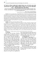 Sử dụng công nghệ jet grouting gia cố xung quanh hầm bảo vệ công trình móng nông tại tuyến metro số 1 - thành phố Hồ Chí Minh