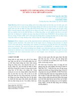 Nghiên cứu chế độ sóng vùng biển từ mũi Cà Mau đến Kiên Giang