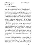 Báo cáo thực tập tốt nghiệp: Thực trạng và một số giải pháp nâng cao chất lượng nguồn nhân lực tỉnh Đăk Nông giai đoạn 2011-2015