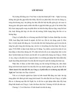 Tóm tắt Luận văn Thạc sĩ Kế toán: Kinh doanh Toà nhà dầu khí của Công ty cổ phần đầu tư và thương mại dầu khí Nghệ An