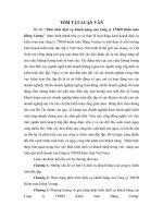 Tóm tắt Luận văn Thạc sĩ Kế toán: Phát triển dịch vụ khách hàng của Công ty TNHH Kiểm toán Hùng Vương