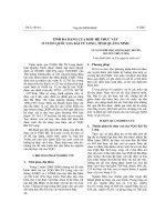 Tính đa dạng của khu hệ thực vật ở vườn quốc gia Bái Tử Long, tỉnh Quảng Ninh