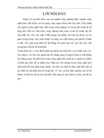 Đồ án tốt nghiệp: Tính toán và thiết kế hệ thống máy sấy thùng quay của Công ty Supe phốt phát và hoá chất Lâm Thao