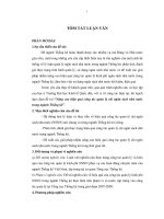 Tóm tắt Luận văn Thạc sĩ Ngân hàng: Nâng cao hiệu quả công tác quản lý chi ngân sách nhà nước trong ngành Thống kê