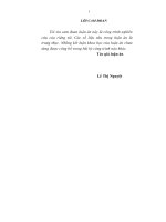 Hoàn thiện Chiến lược marketing sản phẩm của các doanh nghiệp sữa Việt Nam.