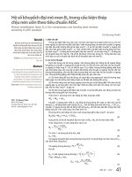 Hệ số khuyếch đại mô men B2 trong cấu kiện thép chịu nén uốn theo tiêu chuẩn AISC