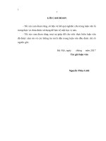 luận văn thạc sĩ chính sách giải phóng mặt bằng trên địa bàn huyện tiên du, tỉnh bắc ninh 