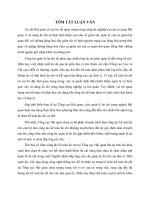 Tóm tắt Luận văn Thạc sĩ Kế toán: Hoàn thiện tổ chức kế toán ấn chỉ tại Tổng cục Hải quan