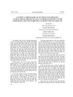 Cải tiến và thích nghi các kỹ thuật gây động dục và rụng trứng trên bò sữa Hà Lan nhằm giải quyết vấn đề chậm sinh và rút ngắn khoảng cách giữa hai lần sinh con