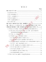 Khóa luận tốt nghiệp: Kế toán chi phí sản xuất và tính giá thành sản phẩm tại Công ty cổ phần Cơ khí - Xây dựng công trình Thừa Thiên Huế