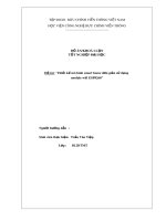 Khóa luận tốt nghiệp Đại học: Thiết kế mô hình smart home đơn giản sử dụng module wifi ESP8266