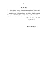 luận văn thạc sĩ hoàn thiện cơ chế tự chủ đối với các cơ quan nhà nước trên địa bàn tỉnh hà nam 