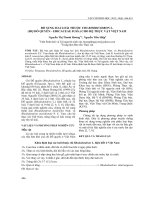 Bổ sung hai loài thuộc chi Rhodendron L. (Họ đỗ quyên - Ericaceae Juss.) cho hệ thực vật Việt Nam