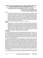 Nghiên cứu về các khóa đào tạo và huấn luyện ứng phó sự cố tràn dầu trên biển: Đề xuất áp dụng tại Việt Nam