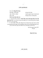 luận văn thạc sĩ Hoàn thiện công tác đãi ngộ nhân lực tại Tập đoàn Bảo Việt