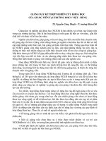 Giảng dạy kết hợp nghiên cứu khoa học của giảng viên tại trường ĐHCN Việt - Hung