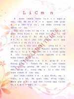 Khóa luận tốt nghiệp: Kế toán tiêu thụ và xác định kết quả kinh doanh tại Công ty cổ phần vật tư nông nghiệp Quảng Bình