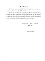 Khóa luận tốt nghiệp: Nâng cao hiệu quả hoạt động tín dụng đối với các hộ nông dân tại Ngân hàng Nông nghiệp và Phát triển nông thôn huyện Nghi Xuân, tỉnh Hà Tĩnh