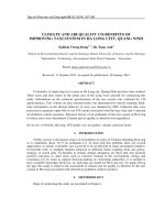 Climate and air quality co-benefits of improving taxi system in Ha Long city, Quang Ninh