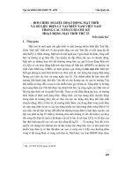 Đối chiếu số liệu hoạt động mặt trời và số liệu điện ly tại miền Nam Việt Nam trong các năm cuối chu kỳ hoạt động mặt trời thứ 23