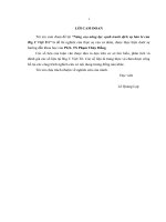 luận văn thạc sĩ Nâng cao năng lực cạnh tranh dịch vụ bán lẻ của Big C Việt Trì