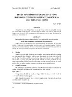 Thuật toán tìm cơ sở của giao và tổng hai modun con trong modun tự do hữu hạn sinh trên vành chính